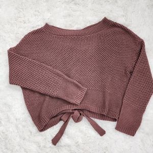 Express Dusty Rose Sweater
